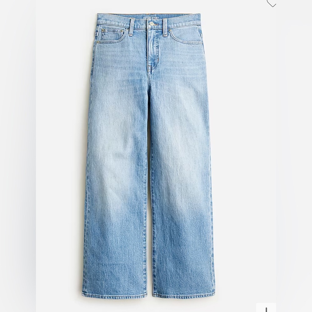 J. Crew Slim wide-leg jean in River place wash